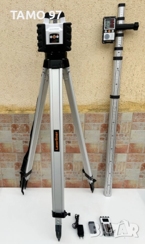 LASERLiNER Quadrum 210 Set - Ротационен лазерен нивелир като нов!