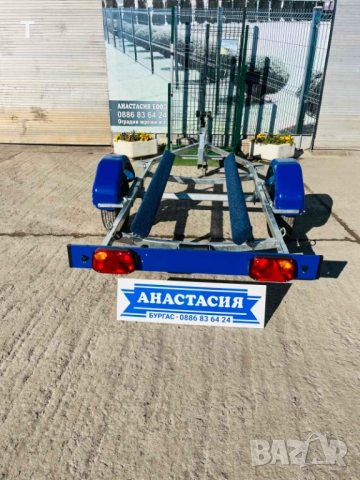 НОВО ремарке Колесар за лодка или джет TRIGANO модел 650, снимка 3 - Ремаркета - 49300573