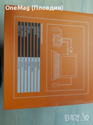 Kisonli тонколони с буфер / bluetooth /3,5мм жак / SD card / флашка, снимка 8 - Bluetooth тонколони - 49127683