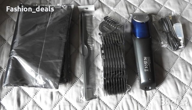 Нов Водоустойчив Безжичен самозаточващ се тример за брада и коса/Подарък Мъж, снимка 7 - Тримери - 41661407