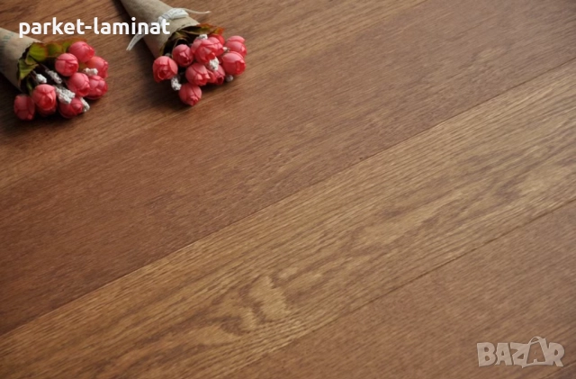 Естествен Дъбов паркет – с лак мат, снимка 3 - Естествен паркет - 52133431