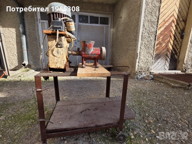 Месомелачка с редуктор , снимка 2 - Месомелачки - 53005593