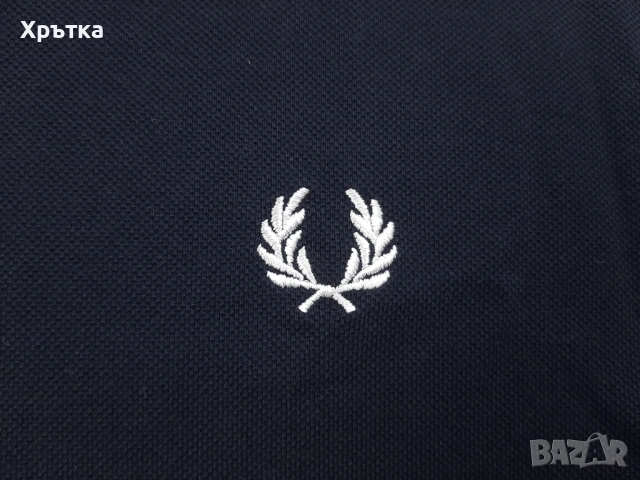Fred Perry - Оригинална мъжка тениска с яка размер 2XL, снимка 6 - Тениски - 53638161