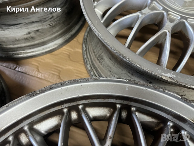 Джанти BBS 15 цола 4x100 от VW Golf 3, снимка 7 - Гуми и джанти - 53865347