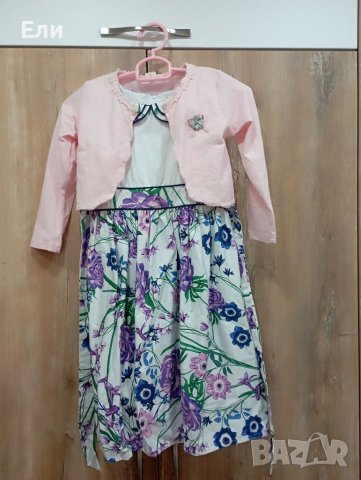 Страхотна рокля на цветя 134, снимка 3 - Детски рокли и поли - 41372360