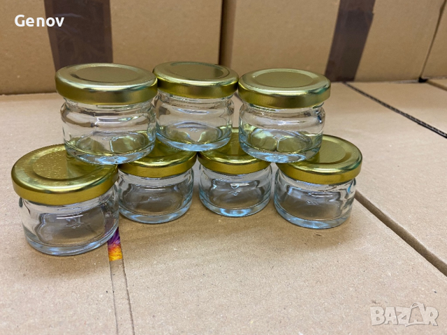 Бурканчета малки - 25 мл. с капачка, снимка 3 - Кутии за храна - 44839280