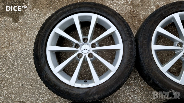 Мерцедес 17 5х112 лети джанти Mercedes w203 w204 w205. 5x112, снимка 6 - Гуми и джанти - 53572363