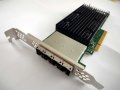 Контролер Avago Broadcom SAS9305-16e HBA JBOD SAS/SATA 16 външни портa 0VYM4, снимка 1