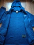 Jack Wolfskin Men Aquila Hooded Royal Blue - мъжко поларено горнище С, снимка 8