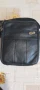 Продавам мъжка черна чанта от естествена кожа с пет отделения с цип , снимка 4