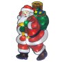 4227 Светеща коледна украса Дядо Коледа с LED светлини, 45 см, снимка 4