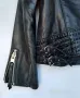 Gerard Darel байкърско кожено яке рокерия, снимка 4