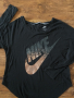 NIKE SIGNAL LS TEE METALLIC - страхотна дамска блуза КАТО НОВА, снимка 4
