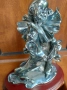 Прекрасна статуетка на клоун и куче,красота, височина 25см, тежи 980гр.ръчна работа , снимка 4