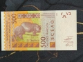 Банкнота - Кот д'Ивоар - 500 франка UNC | 2012г., снимка 1
