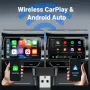 XUDA 2в1 Безжичен CarPlay, Android Auto адаптер USB донгъл Smart Mini Box Plug and Play универсален, снимка 3