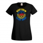 Дамска тениска KEEP CALM AND STOP WAR,спасете Украйна, спрете войната, снимка 1 - Тениски - 36113993