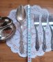 Съд за хайвер, посребрена лъжица и вилички, снимка 2