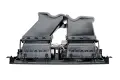 Централен преден въздуховод, BMW 5 F10/F11, Хром, снимка 4