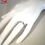 Пръстен с платинено покритие 221061, снимка 4