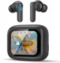 Безжични слушалки, интелигентен сензорен екран, Bluetooth 5.4, ANC/ENC, HiFi стерео, IPX5, черни, снимка 1