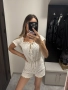 Бял гащеризон boho style, снимка 3