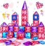 TRABONNLY Магнитни строителни играчки за деца 3D замък , снимка 1 - Образователни игри - 44467026