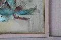 Стар акварел на дебел картон, снимка 12