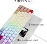 Нова Безжична механична клавиатура Bluetooth RGB подсветка за игри геймър, снимка 1 - Клавиатури и мишки - 42001337