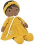 Нова Kaloo Tendresse Наоми 25см - Платнена Кукла в Жълта Рокля, снимка 1 - Кукли - 42726258