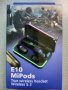Безжични слушалки E10 МiPods V5.3 с LED дисплей и изискан дизайн ,Промо цена!, снимка 2