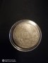 Хубаво копие на 5 лева 1885 г със сребърно покритие не магнитно , снимка 7