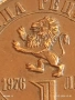 Юбилейна монета 1 лев 1976г. НРБ тема 100г. Априлско Въстание перфектно състояние 40542, снимка 3