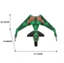 Стар Трек Кораби Klingon Bird of Prey Lego Compatible Building Blocks, снимка 7