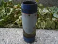 СТАРА РИСУВАНА ВАЗА СНАРЯД ГИЛЗА 1912 , снимка 4