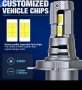 Много мощни LED  csp лед крушки H1 H4 H7 H11 9005 9006  T10 C5 (автомобил  лампи), снимка 14