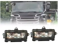 1бр. ЛЯВ или ДЕСЕН фар халоген за сенник на Скания Scania R P G 2004-2016г., снимка 3