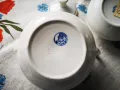Лот порцеланови латиера (каничка) и захарница, снимка 10
