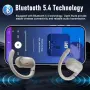 ZIPFORCE безжични слушалки Bluetooth 5.4 с ENC и IPX6, бежови, снимка 8