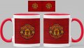 Чаша Манчестър Юнайтед Manchester United Керамична, снимка 3