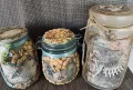Голям буркан с декупаж, снимка 5