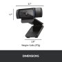 Web камера Logitech HD Pro C920, Fulll HD, Черна, снимка 10