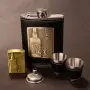 🎁 Стилен подаръчен комплект с манерка и запалка, снимка 7