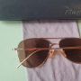 FENDI оригинални слънчеви очила/ авиатор, златиста метална рамка/, снимка 5