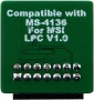 TPM LPC 14Pin модул с Infineon SLB9665 за дънна платка MSI, снимка 2