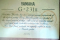 Класическа китара Yamaha G-231-II (УПОТРЕБЯВАНА) като нова , снимка 4