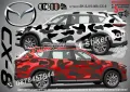 Mazda CX-3 SK-SJV3-MA-CX-3 Кaмуфлаж Офроуд Джип Пикап Лодка Camouflage Off-Road стикери, снимка 4