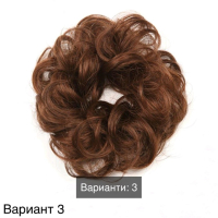  Изкуствен кок за коса за изразителен стил, снимка 3 - Аксесоари за коса - 44839221