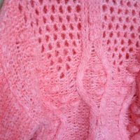 Намален - Разкошен бебешко розов пуловер MANGO , снимка 5 - Блузи с дълъг ръкав и пуловери - 34359032
