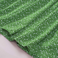 Дамски зелен топ с флорален принт, макси размери, снимка 10 - Корсети, бюстиета, топове - 44743388